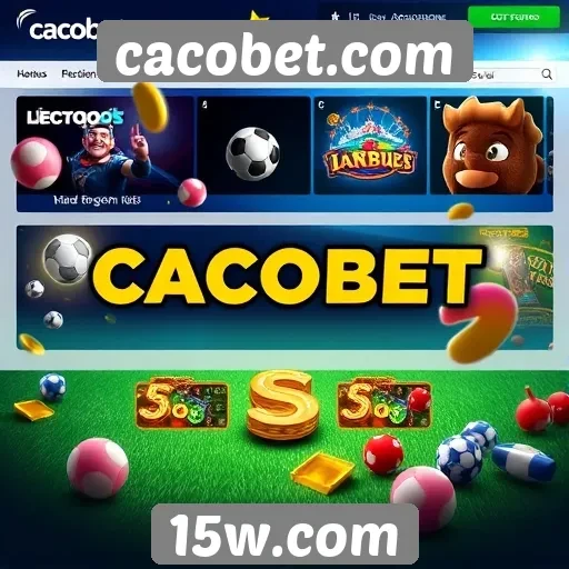 Cacobet.com oferece ampla variedade de jogos online